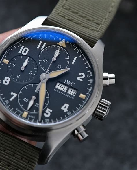 iwc pilot spitfire chronograph 41mm